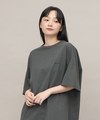 PLN0033-241 寬版刺繡水洗短TEE