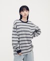 PLN0079-252 小P社長條紋長袖TEE