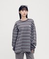 PLN0079-252 小P社長條紋長袖TEE