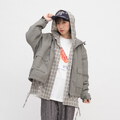 PLN11104-252 YOBI抗撕裂鋪棉連帽外套