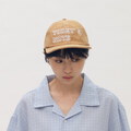 PLN2326-261 clip by clip 裝幀縫線刺繡平簷帽