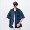 PSV0209-262 寬版短袖襯杉 LOOSE-FIT POCKET SHIRT