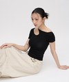 SAA0025-242 繞頸親膚彈力TEE