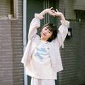 SAA0052-262 星星剪影短袖TEE