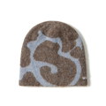 WDM2351-262 圖樣毛帽 MOHAIR GRAPHIC BEANIE