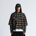 WOS0212-261 雙層袖格紋襯衫 2 10 LINOLEUM CHECK SHELTER SHIRT