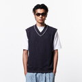WTNC9947-262 滾邊背心 V NECK VEST
