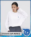 PLN0126 小P社長logo多色長袖鬆身TEE