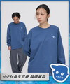 PLN0126 小P社長logo多色長袖鬆身TEE