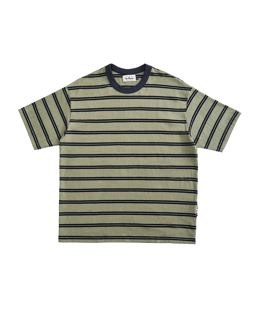 條紋短袖上衣 Double Stripes Shortsleeve T-Shirt