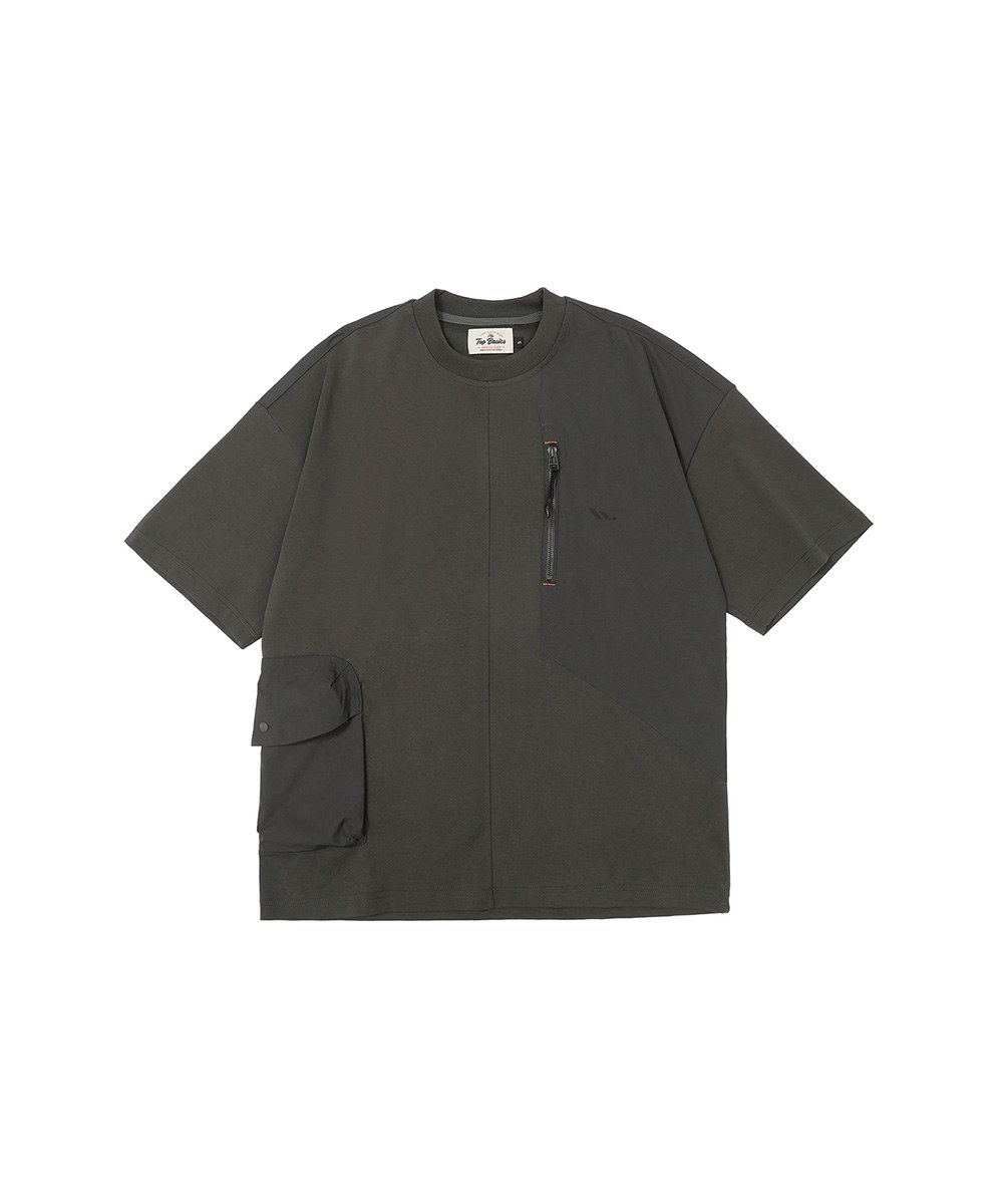 撞色拼接短袖T恤 Urban Patch T-Shirt