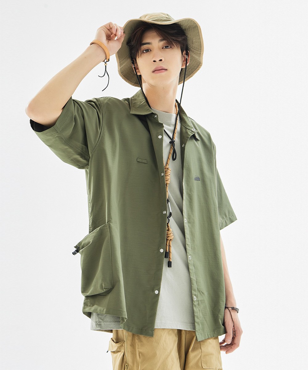 側邊口袋襯衫 Side Pockets Cargo Shirt