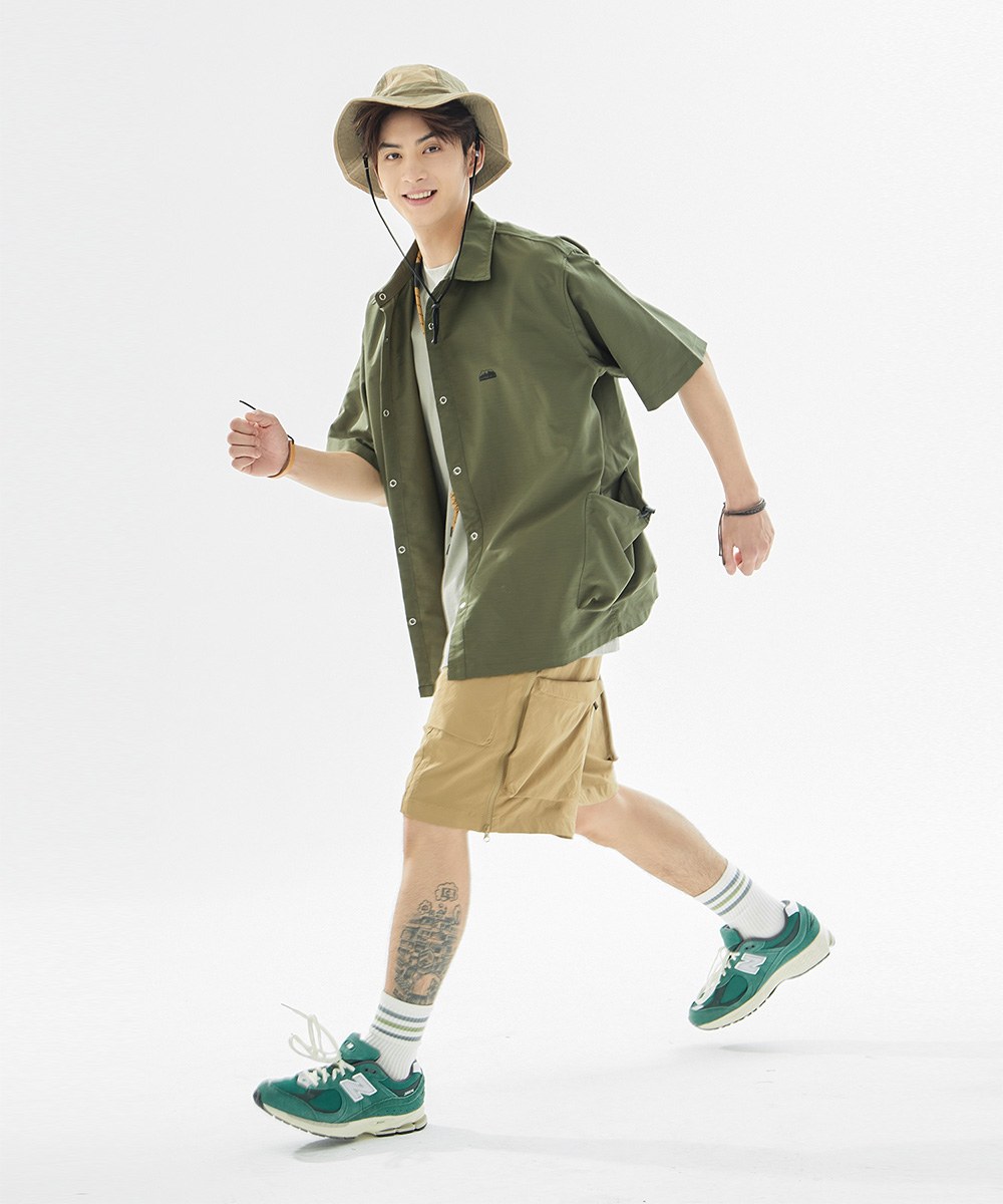 側邊口袋襯衫 Side Pockets Cargo Shirt