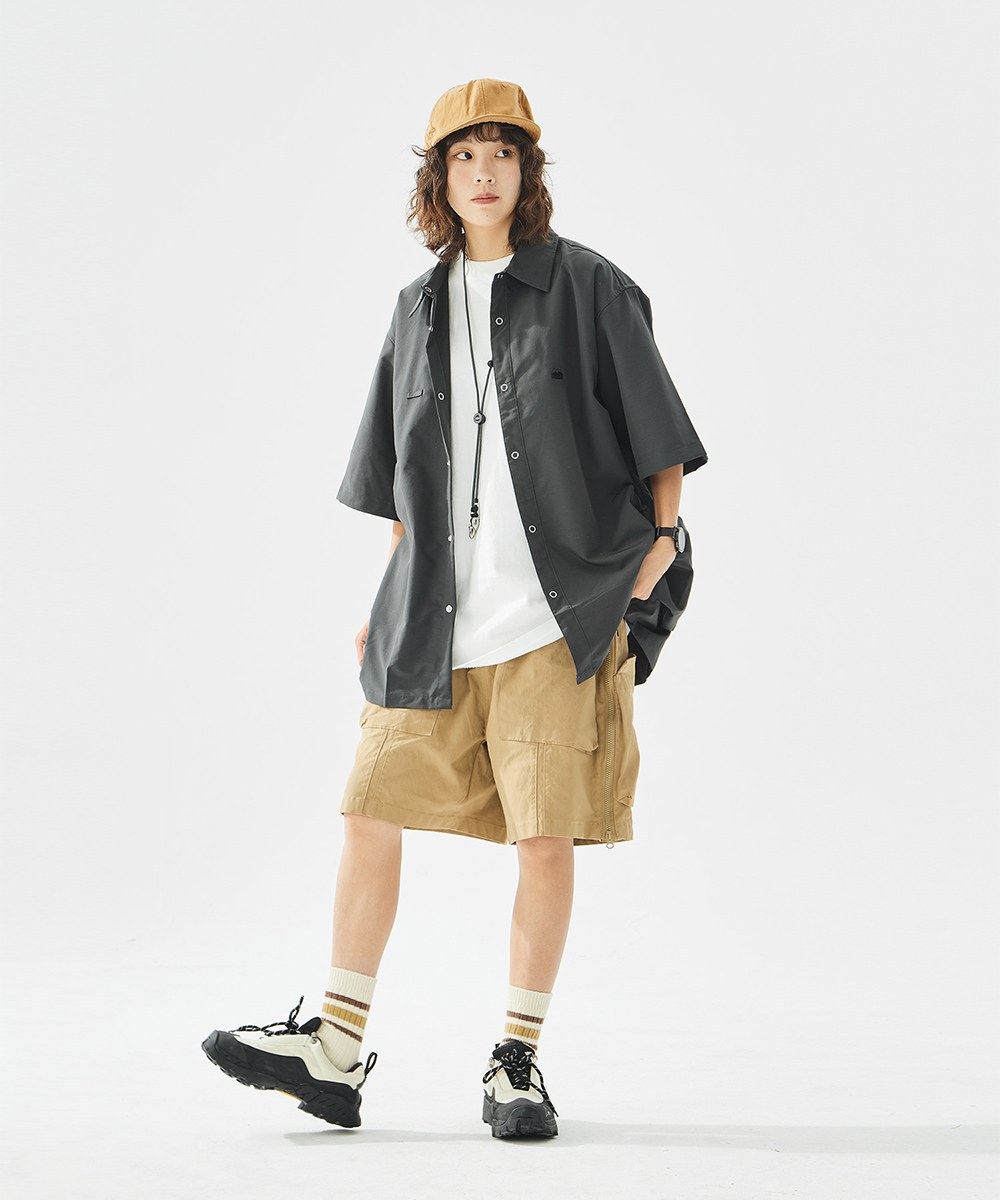 側邊口袋襯衫 Side Pockets Cargo Shirt