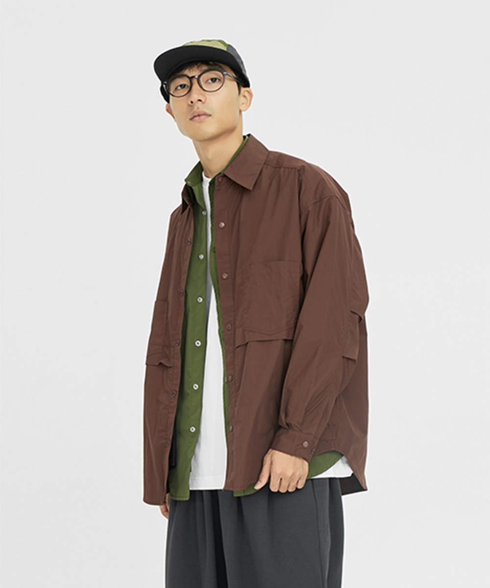 四口袋襯衫 Four Pockets Cotton Shirt