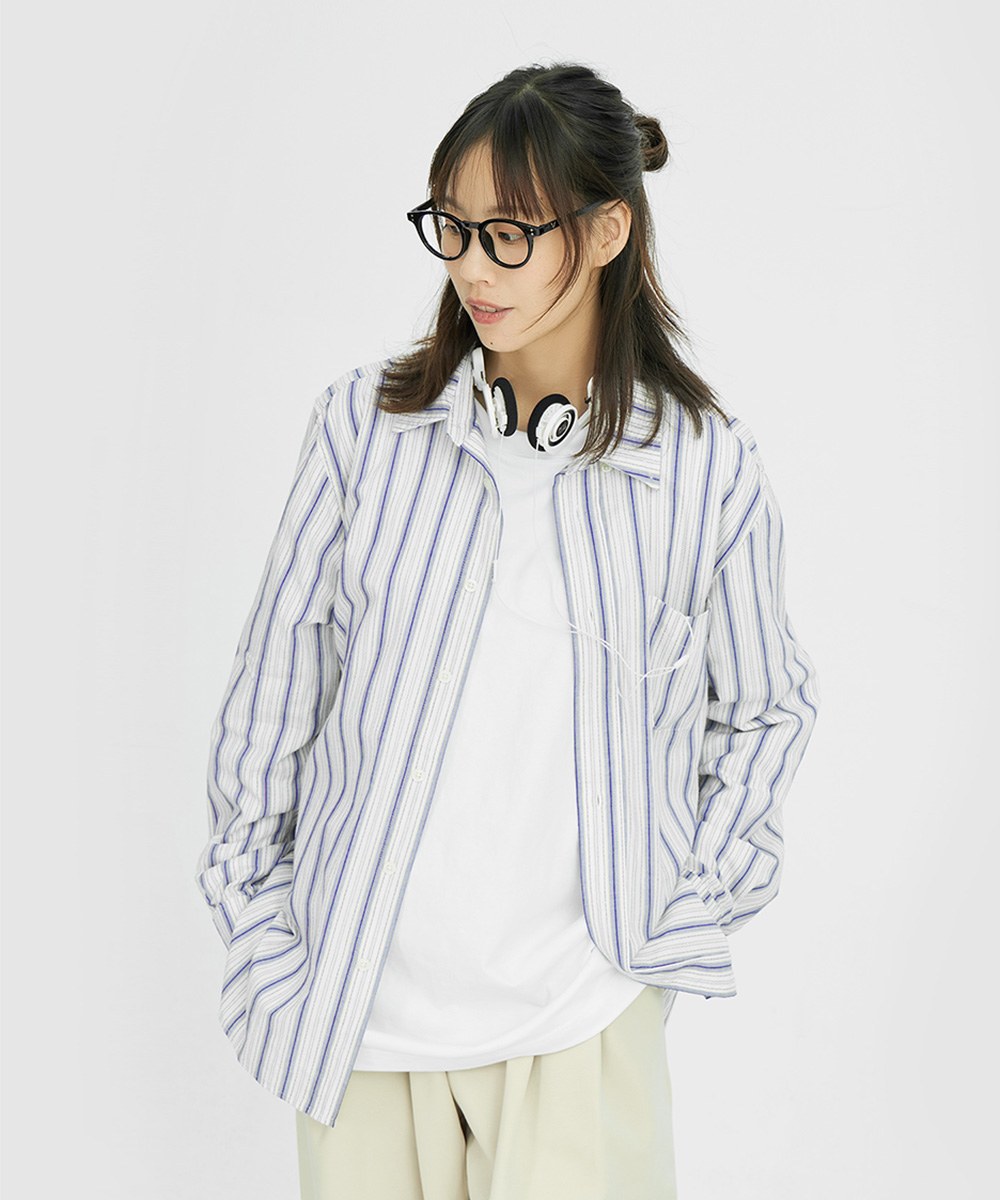 直條紋襯衫 Striped Cotton Shirt