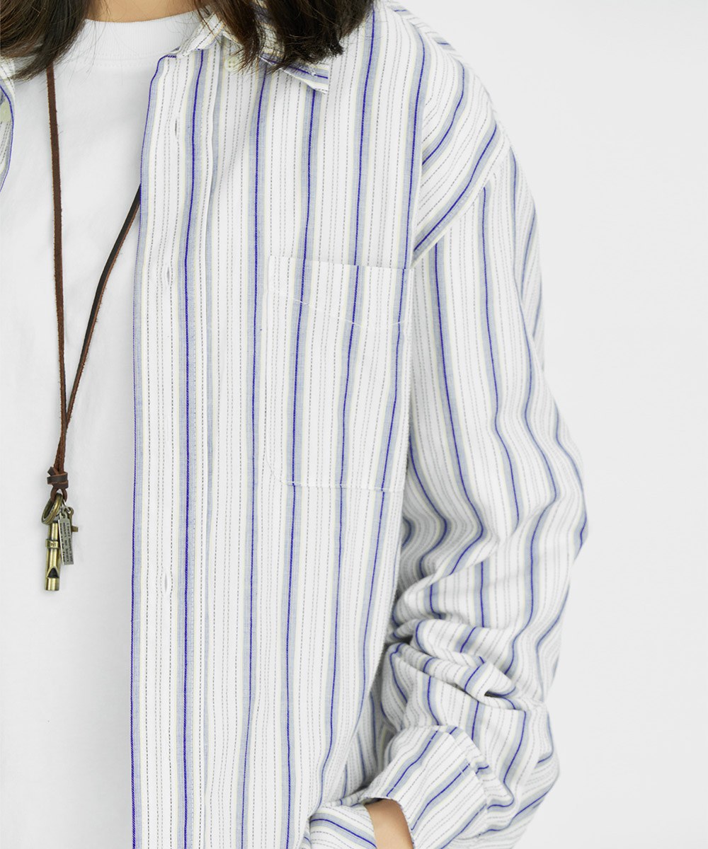 直條紋襯衫 Striped Cotton Shirt