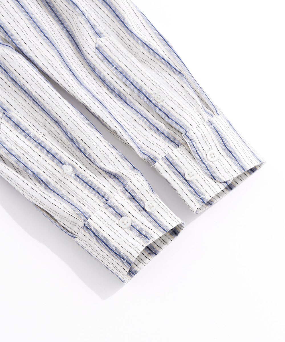 直條紋襯衫 Striped Cotton Shirt