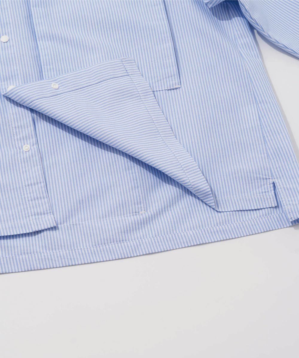 三口袋條紋襯衫 Three Pockets Striped Shirt