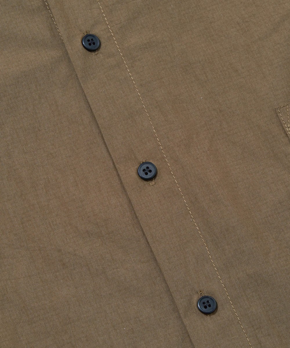 弧形下擺寬鬆襯衫 Rounded Seam Oversized Shirt