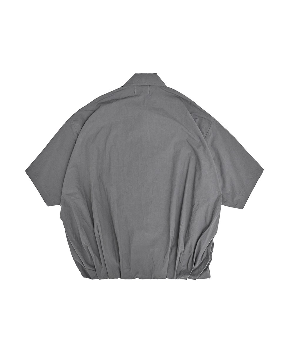 皺褶下擺襯衫 Pleated Hem Summer Shirt