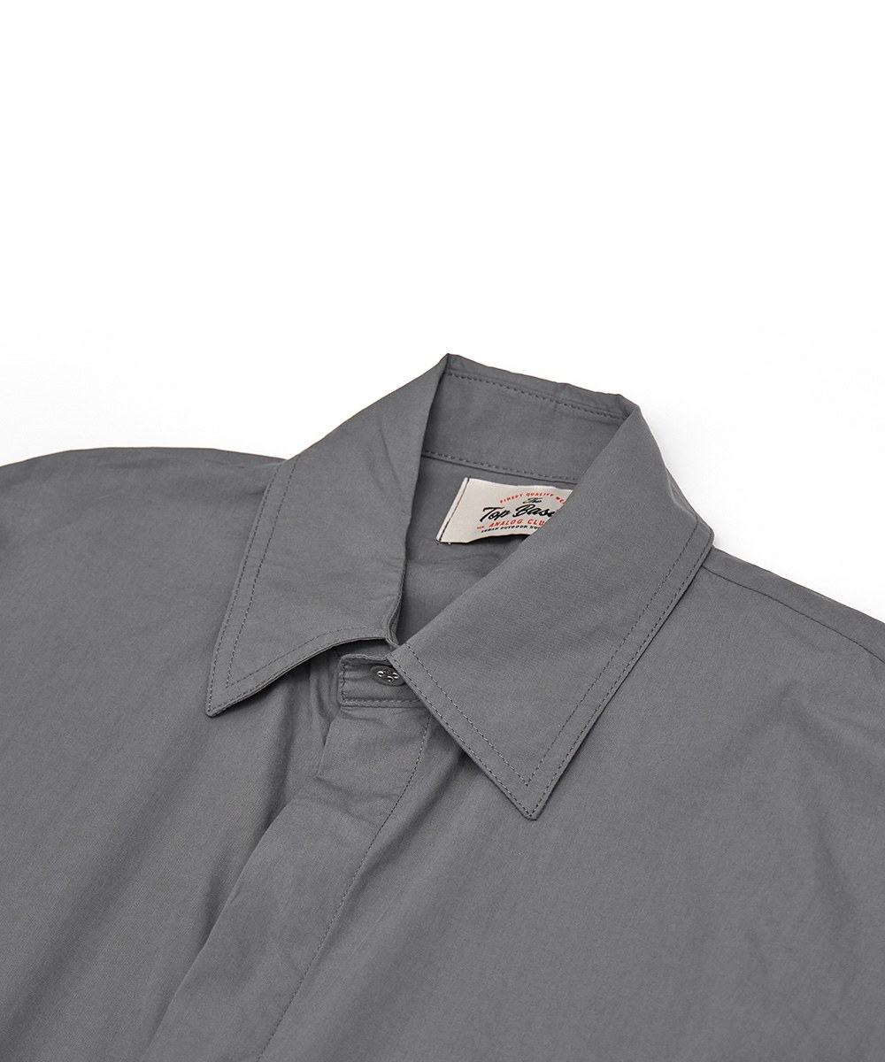 皺褶下擺襯衫 Pleated Hem Summer Shirt