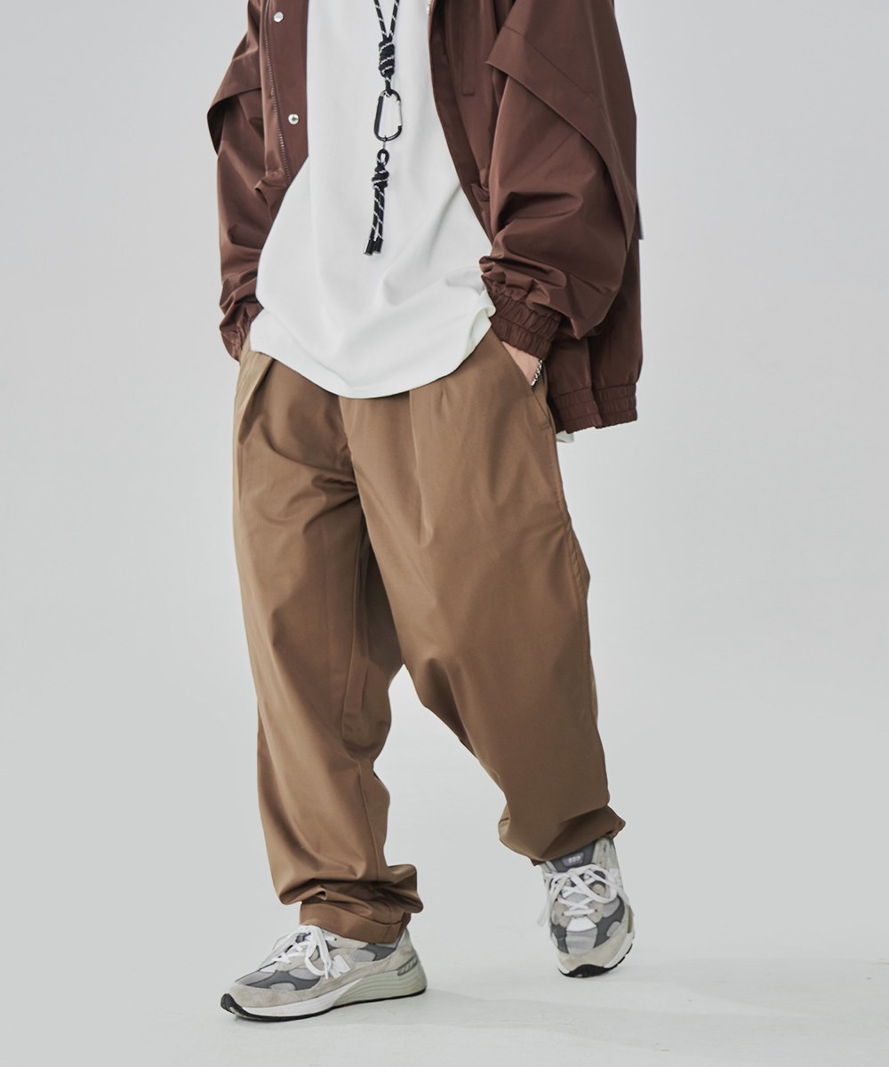 六口袋斜紋長褲 TopBasics Six Pockets Pleated Chino Pants