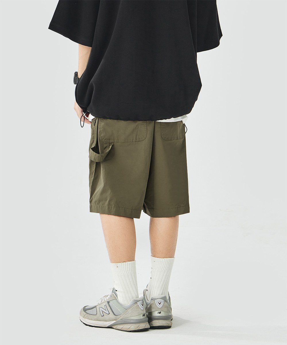 六口袋打褶短褲 Six Pockets Pleated Shorts