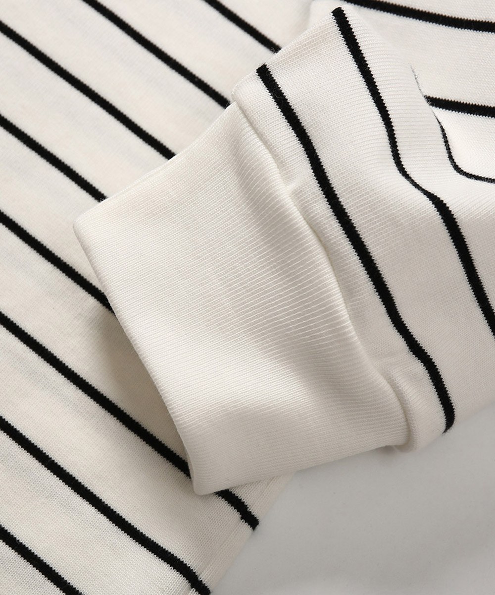 條紋長袖POLO衫 TopBasics Pinstriped Longsleeve Polo Shirt