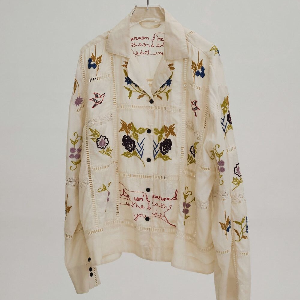 Embroidery Patchwork Shirts