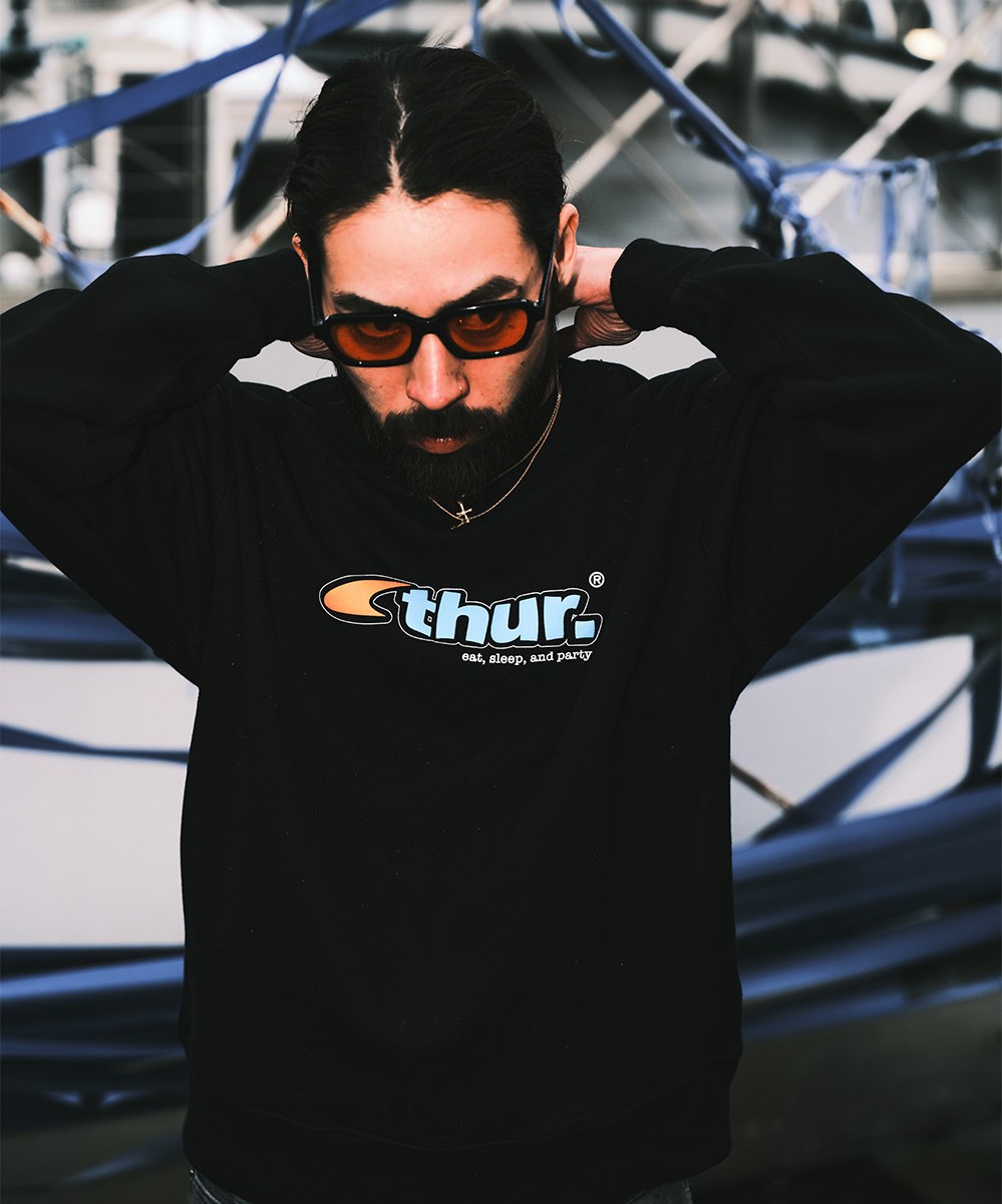 Logo大學Tee Logo esp Crewneck