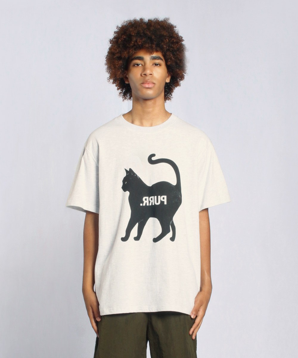 貓咪印花上衣 Purr Relaxed Fit Tee