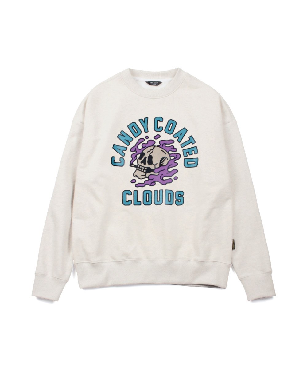 骷髏圖像大學T Clouds Sweatshirts