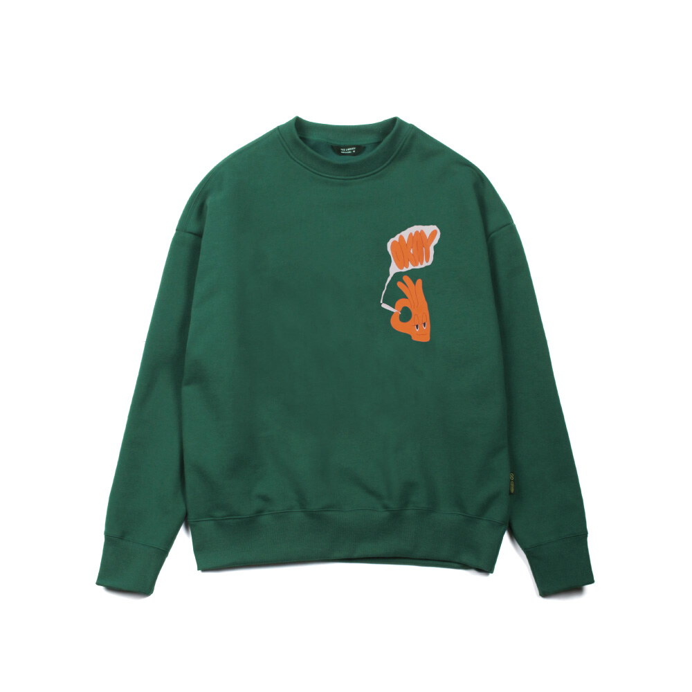 插畫大學T Smokes Sweatshirts