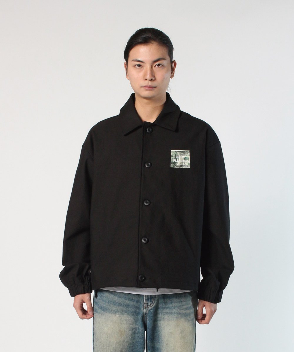 鈔票圖像教練外套 Guilty Coach Jacket