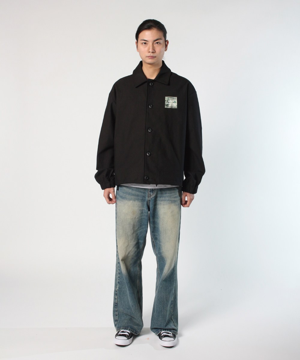 鈔票圖像教練外套 Guilty Coach Jacket