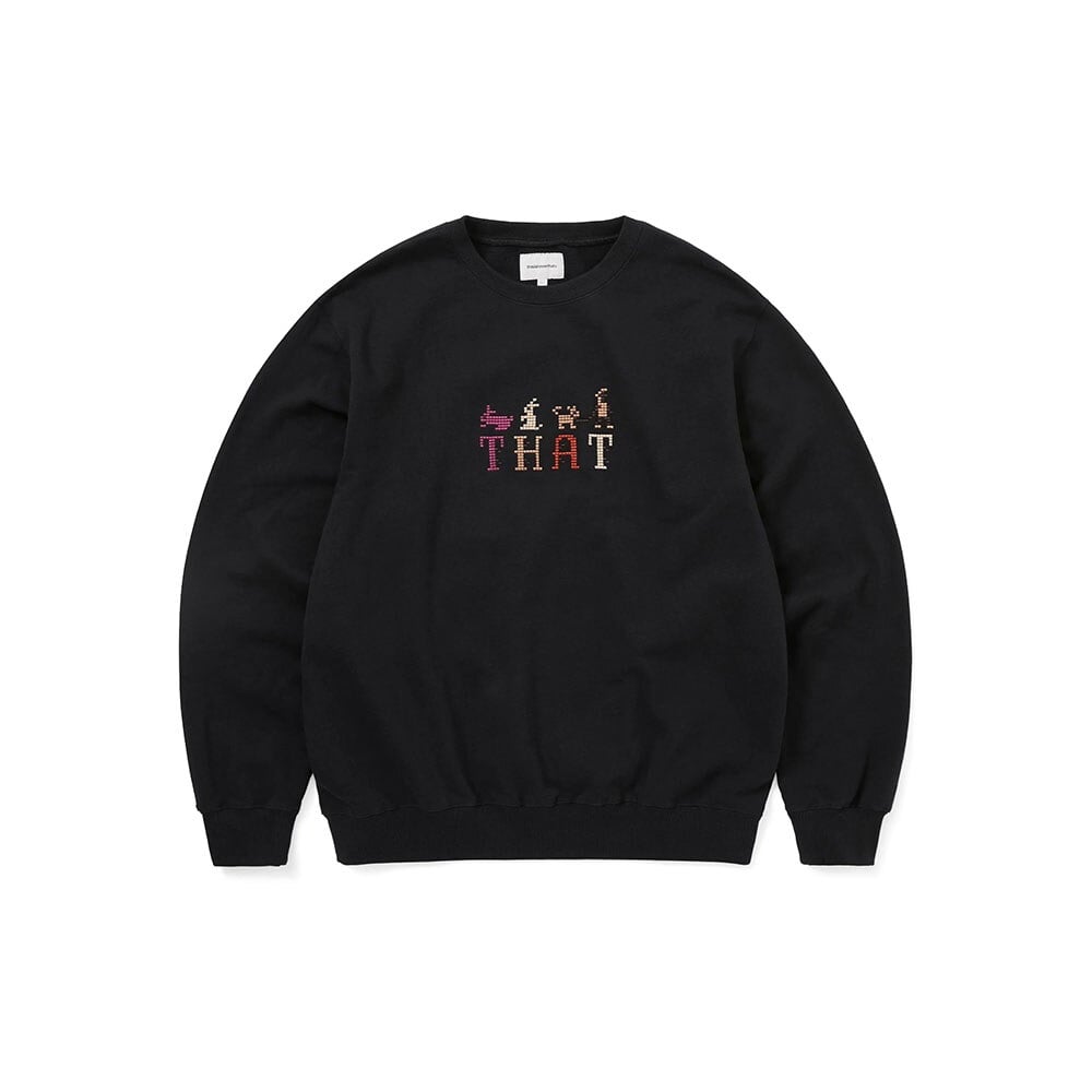 刺繡圓領上衣 THAT Embroidered Crewneck