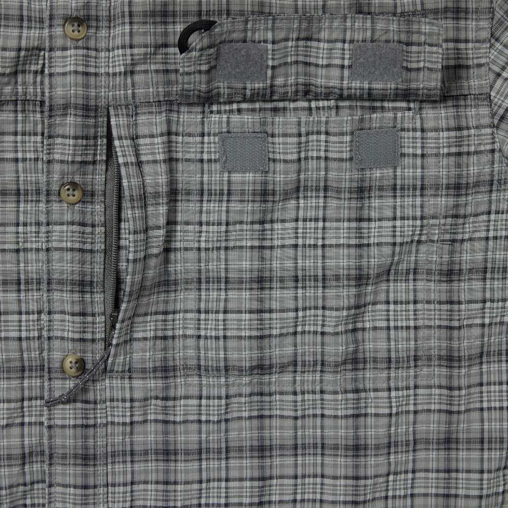格紋短袖襯衫 Plaid SS Fishing Shirt