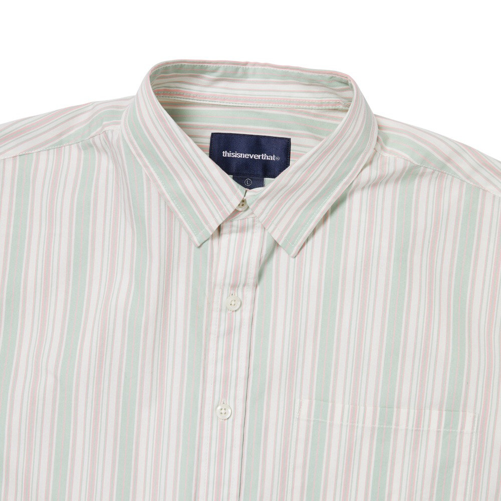 條紋短袖襯衫 Striped SS Shirt