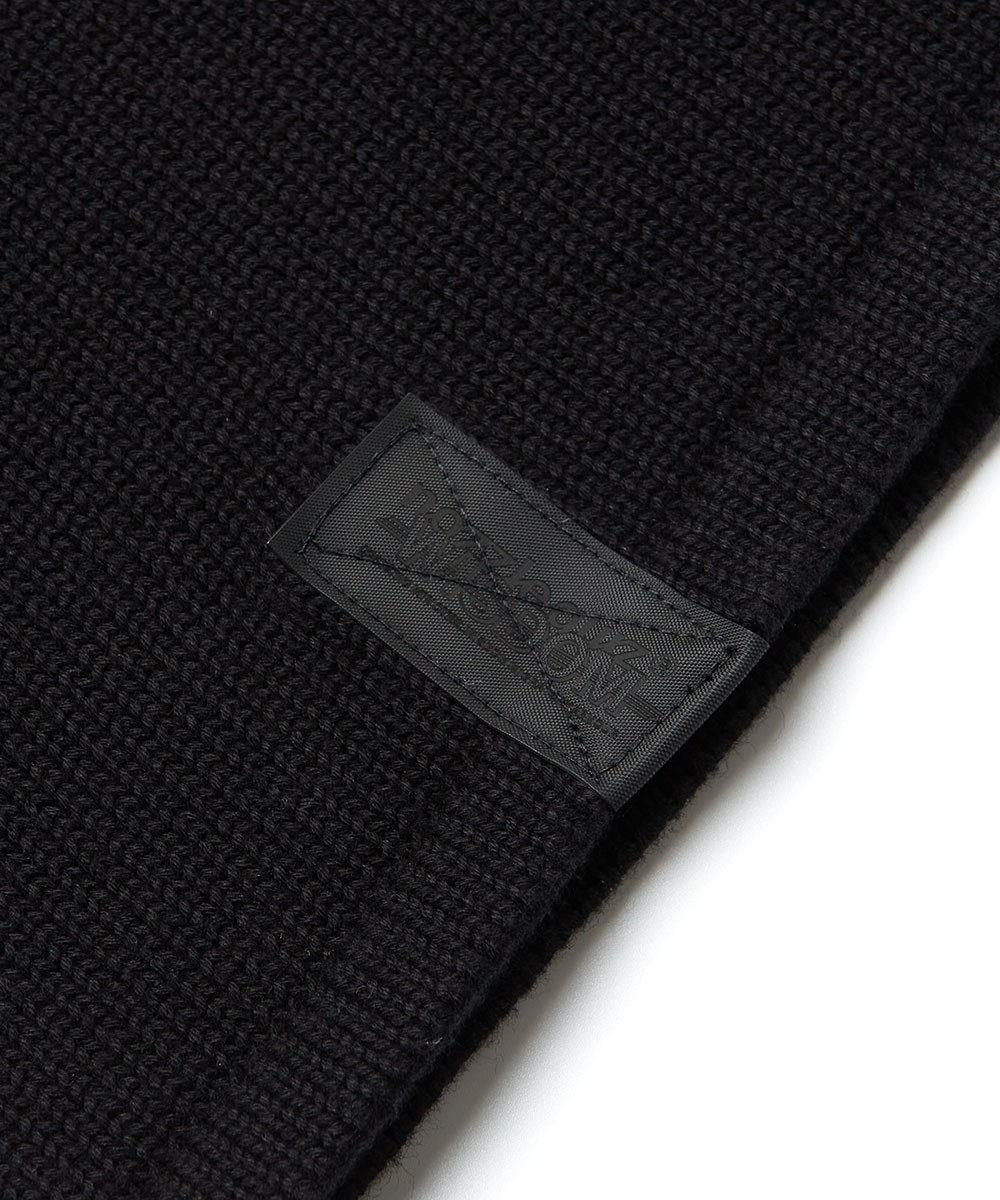 針織高領上衣 Knitting Splice Top