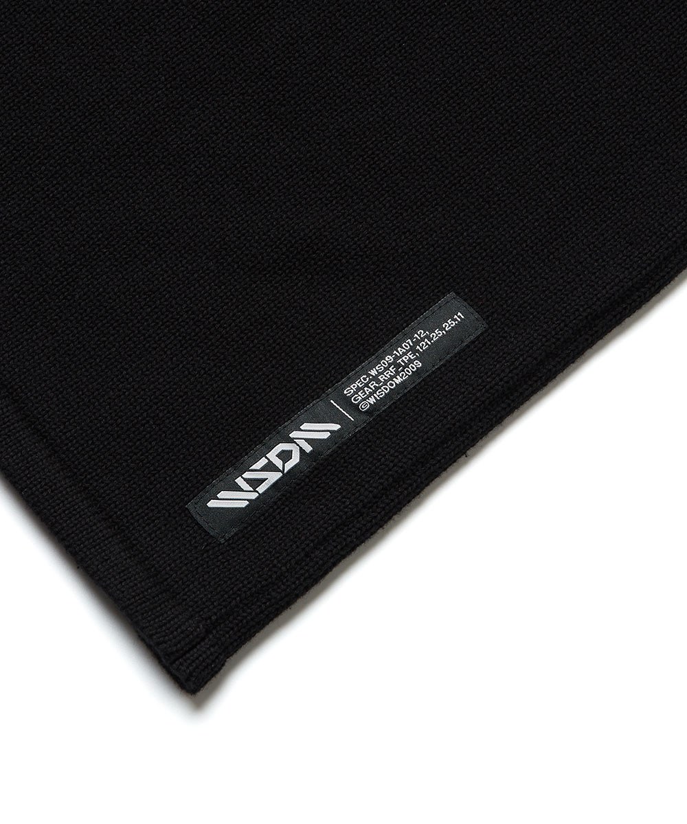 針織高領上衣 Knitting Splice Top