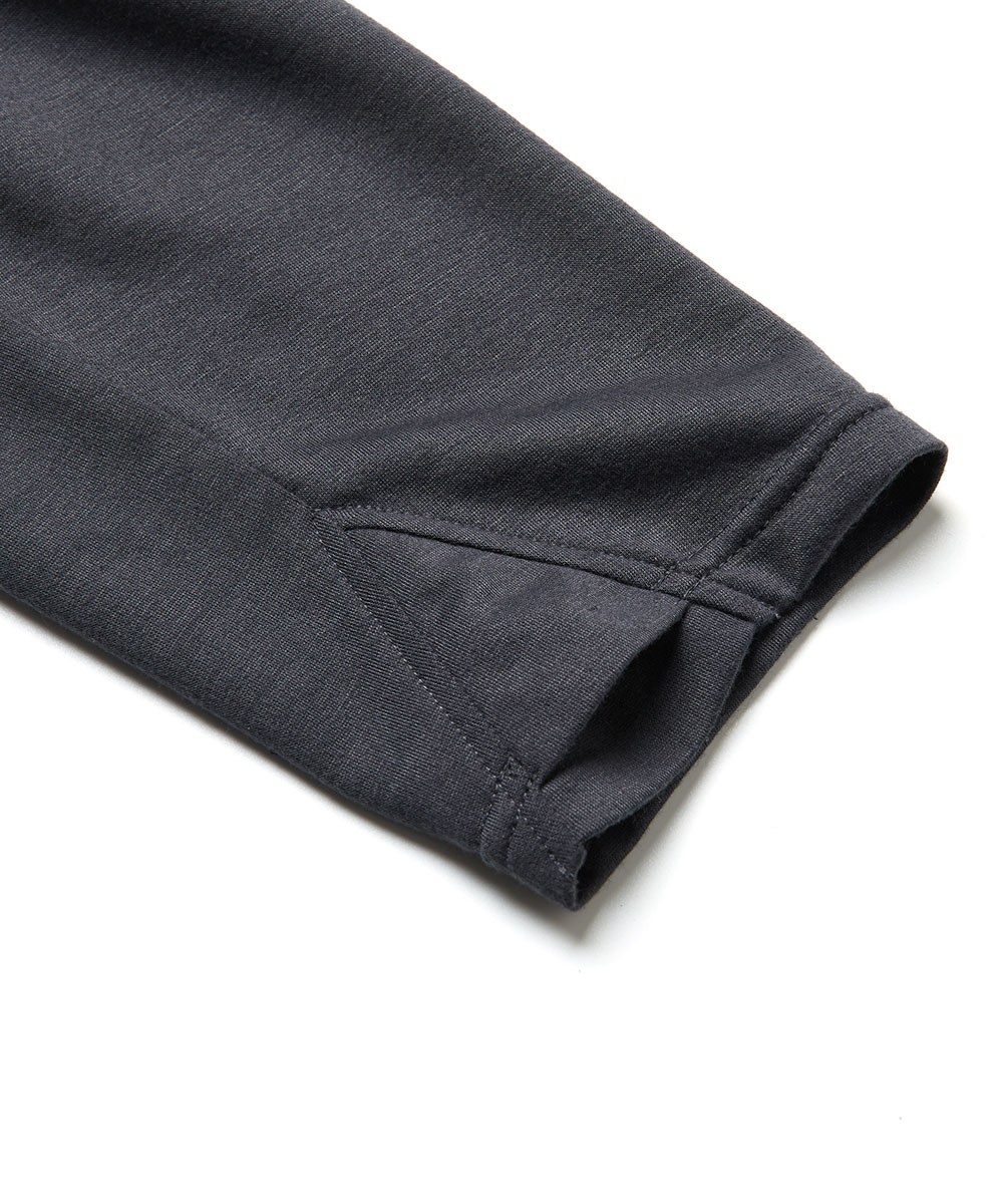 針織高領上衣 Knitting Splice Top