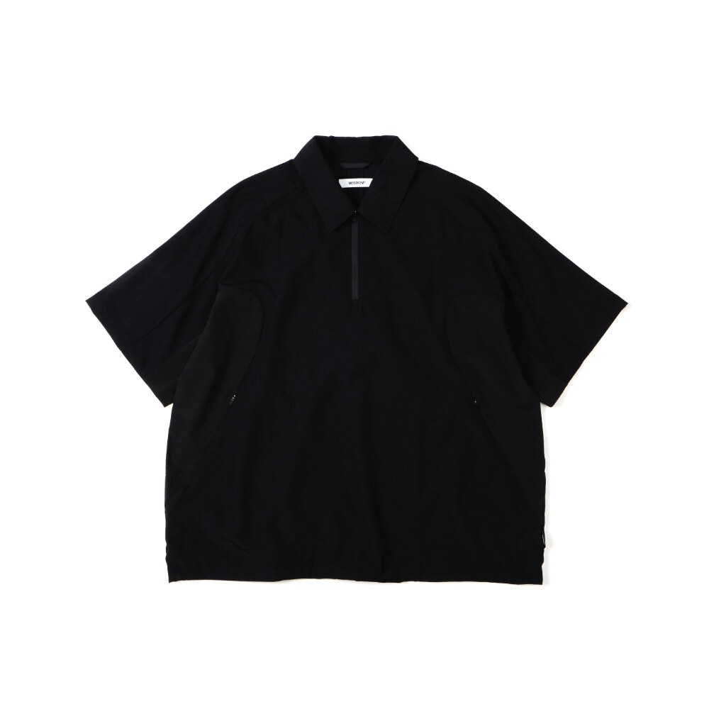 平織半開襟上衣 HALF ZIP POLO SHIRT
