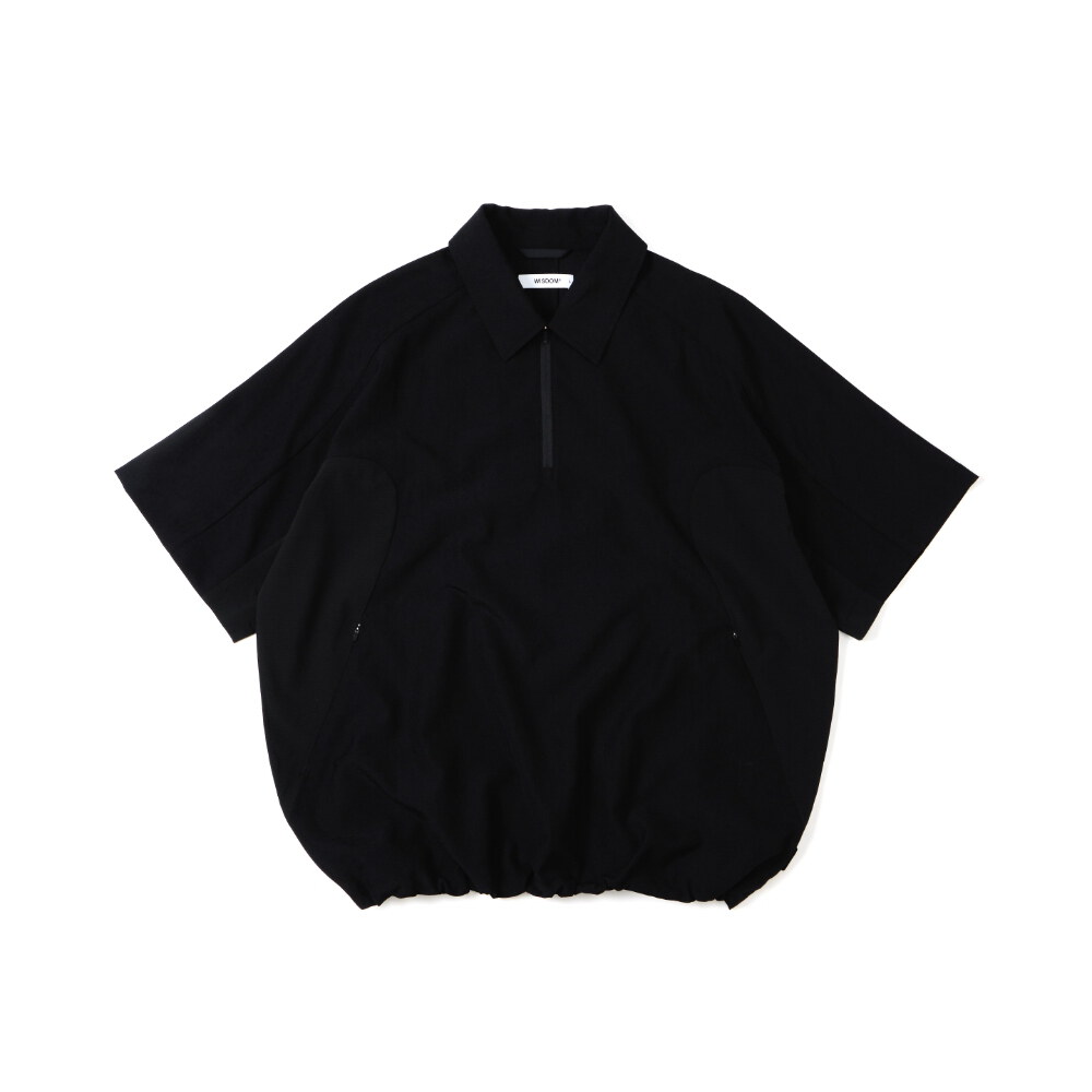 平織半開襟上衣 HALF ZIP POLO SHIRT