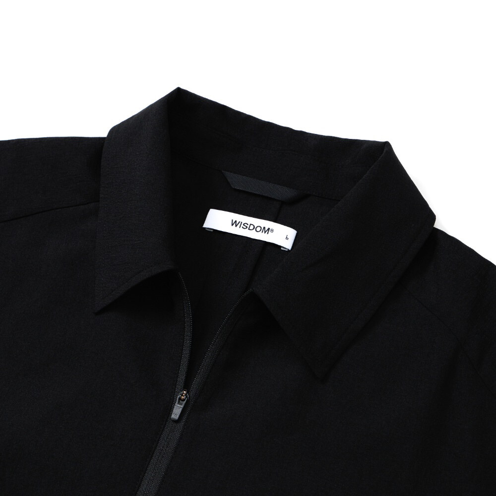 平織半開襟上衣 HALF ZIP POLO SHIRT