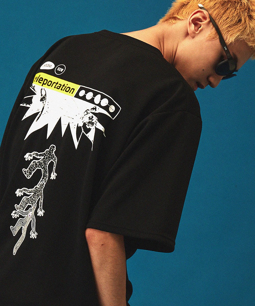涼感圖TEE WSDM SHINCOOLR TELEPORTATION SS Tee