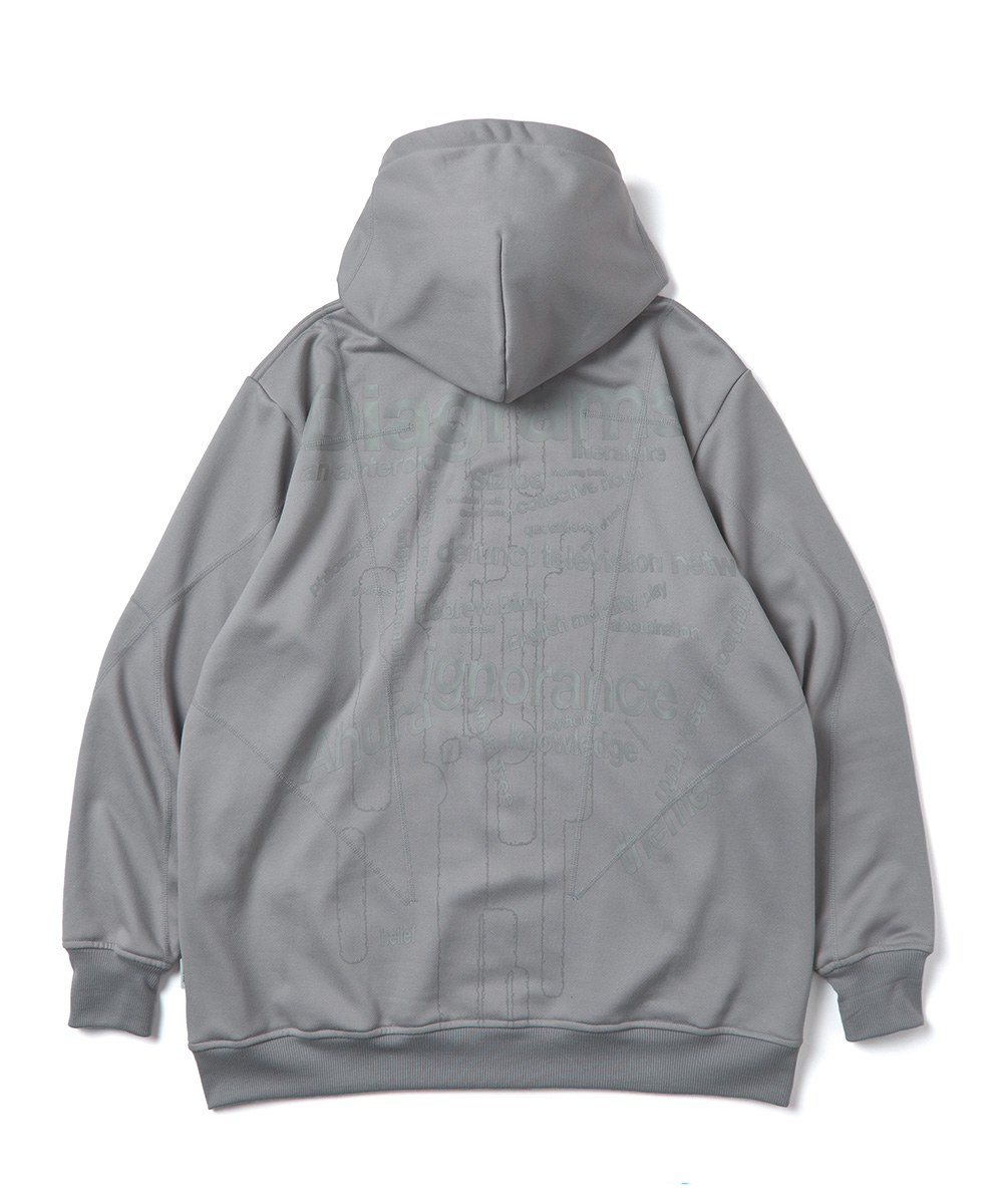 連帽上衣 WSDM REFLECTIVE COVER STITCH HOODIE