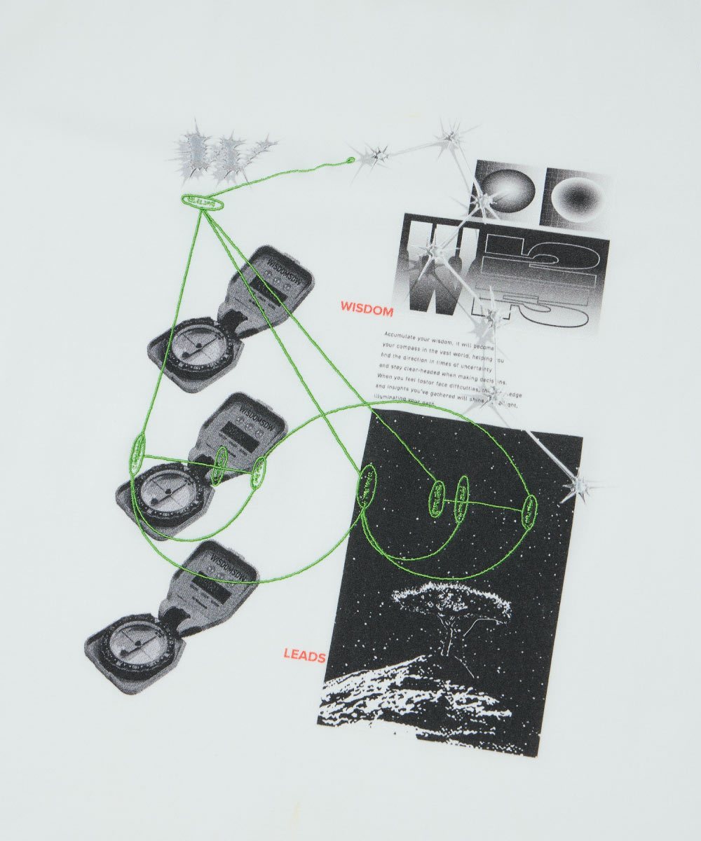 WISDOM x SDW 圖像短袖上衣 LEADS GRAPHIC SS T-SHIRT