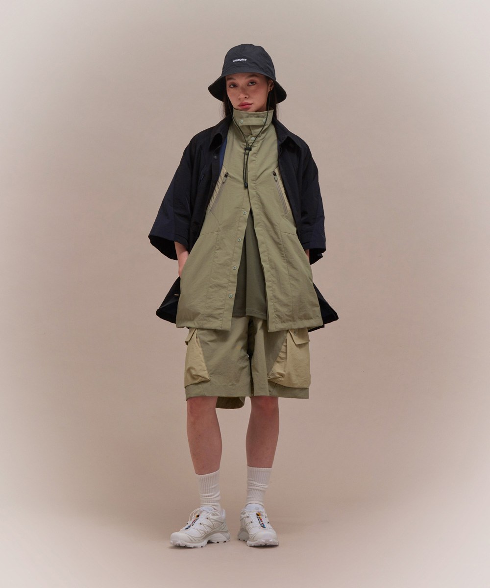拼接短袖襯衫 WSDM SPLICE BREATHABLE SS SHIRTS