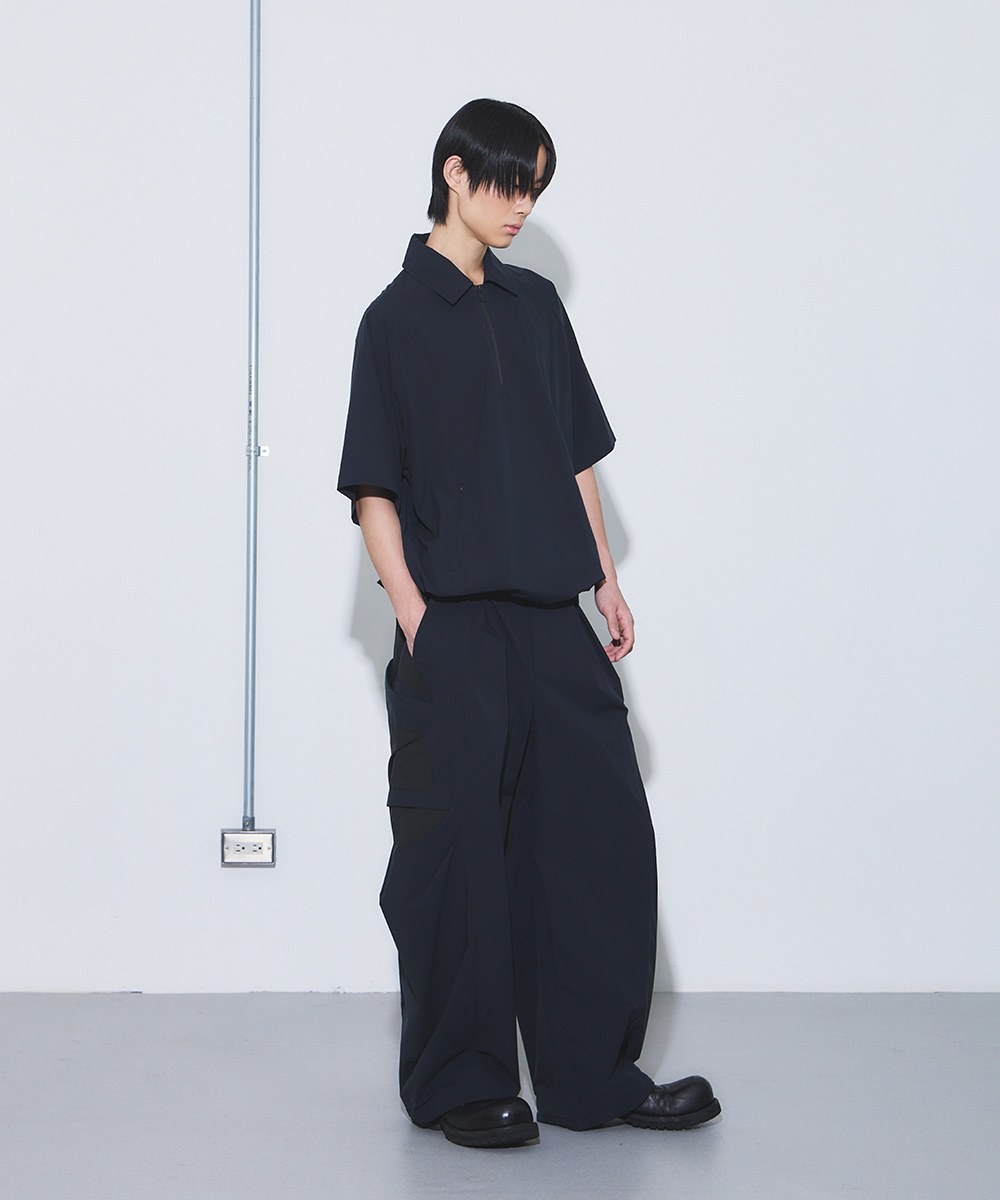 半拉鍊短袖 POLO 衫 WSDM HALF ZIP SS POLO SHIRT